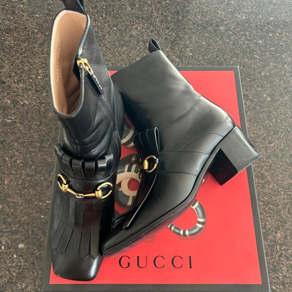 Gucci boots (Malaga kid nero) - Picture 3 of 4